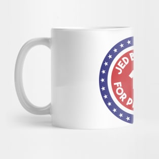 Re-Elect Jed Bartlet (Ring of Stars) Mug